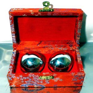 Lotus Pond Healthy Ball - Originial Chinese Chiming Meridian Ball Set